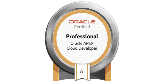 Oracle : APEX Cloud Developer – AI